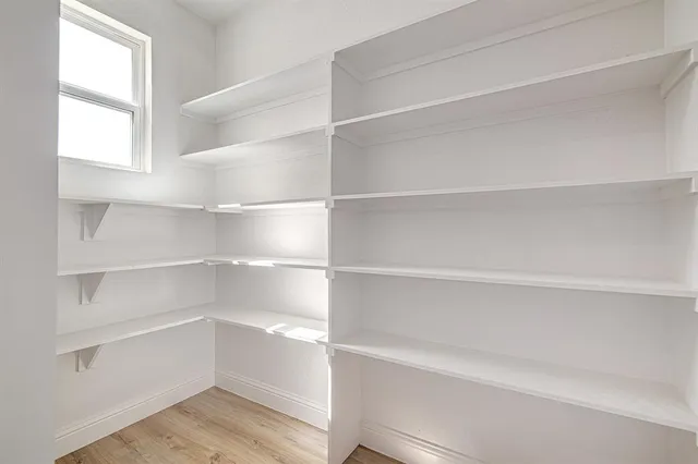 a view of walk in closet