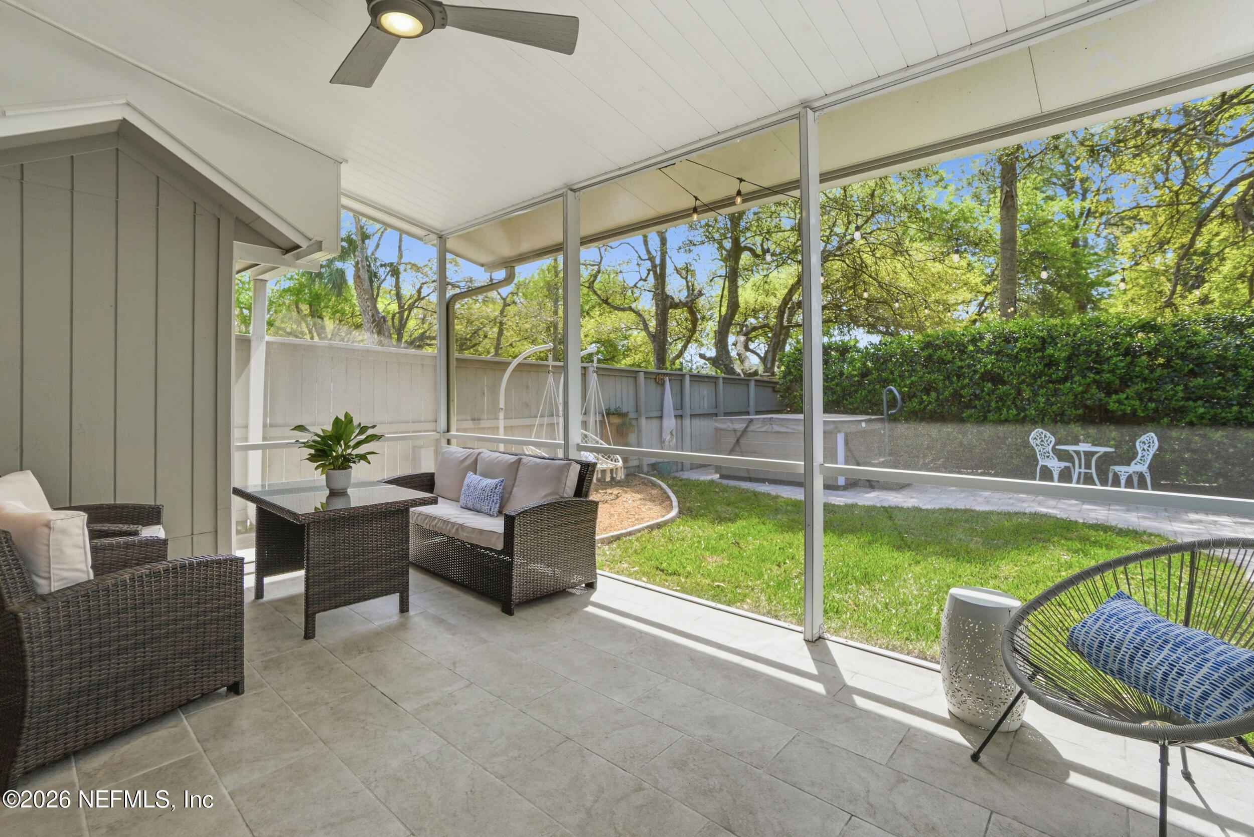 695 Selva Lakes Circle Atlantic Beach, FL 32233 - Photo 22 of 40 Screened/covered patio