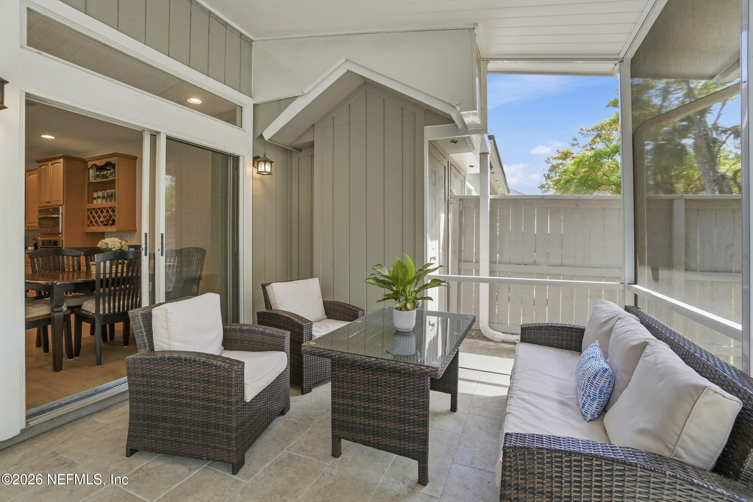 695 Selva Lakes Circle Atlantic Beach, FL 32233 - Photo 23 of 40 Screened/covered patio