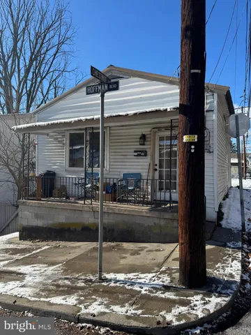 a view of a house with a porch