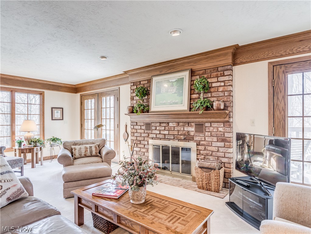 1036 Rambling Way Akron, OH 44333 - Photo 14 of 28 Family room with fireplace