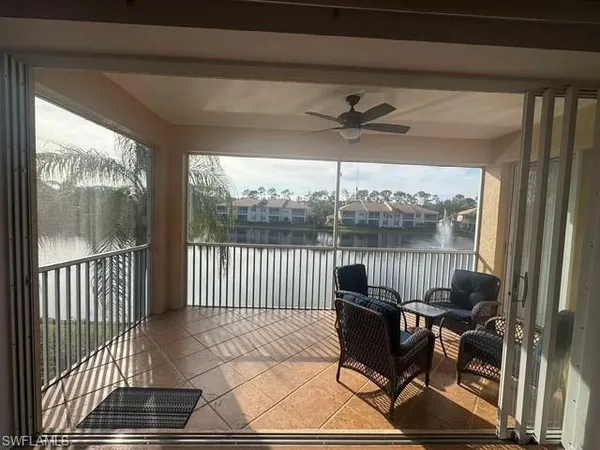 a view of a chairs in balcony