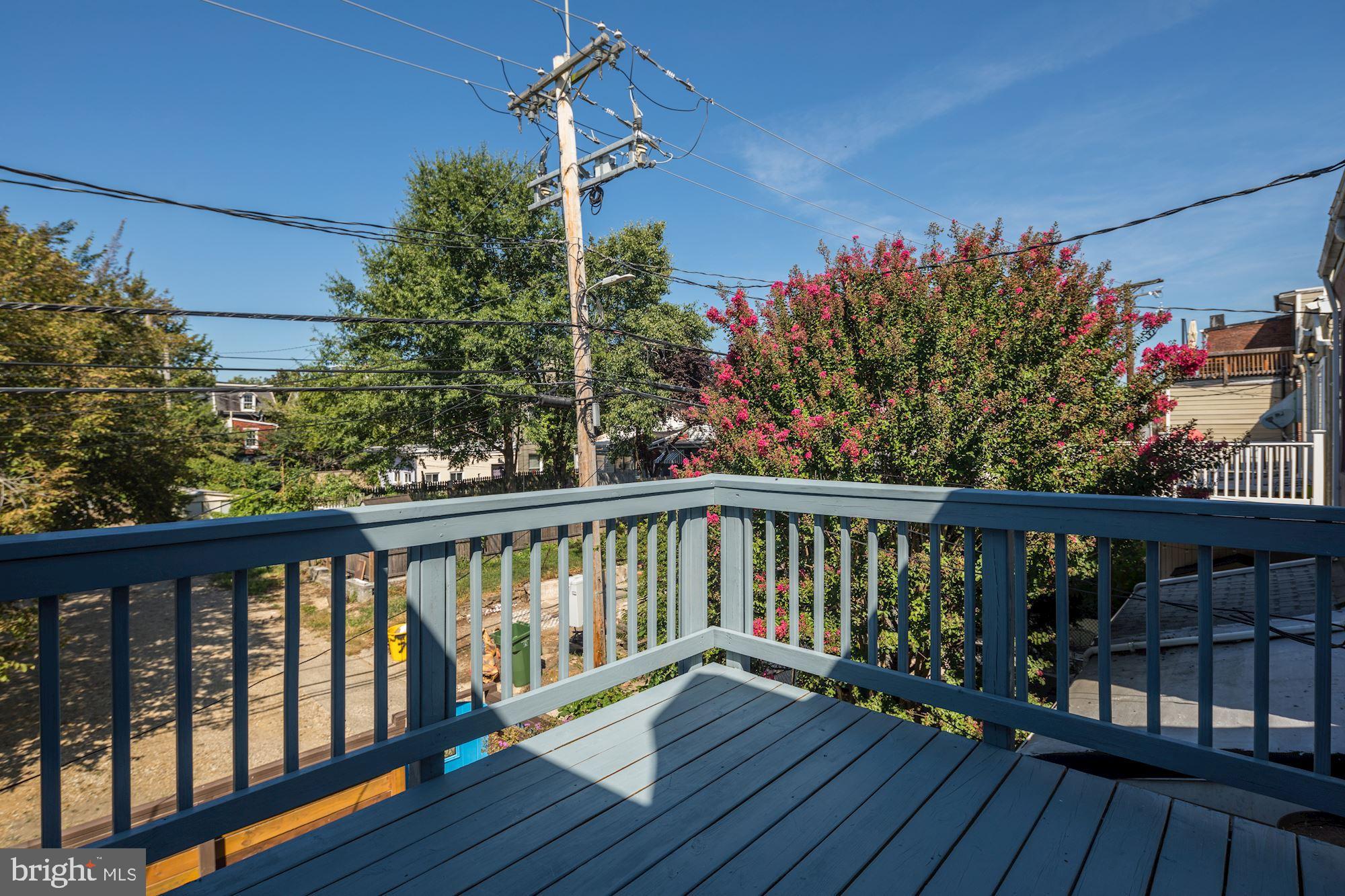 3234 Keswick Road Baltimore, MD 21211 - Photo 31 of 42 Private Rear Deck!