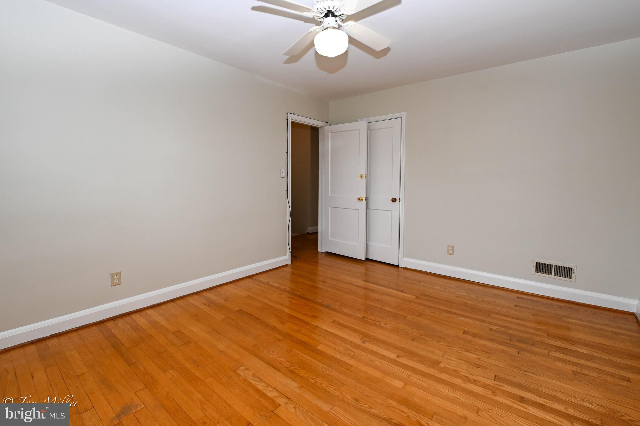 127 Stanmore Road Baltimore, MD 21212 - Photo 15 of 37 Large & Light Filled Bedroom#1 w/ Hardwood Floors
