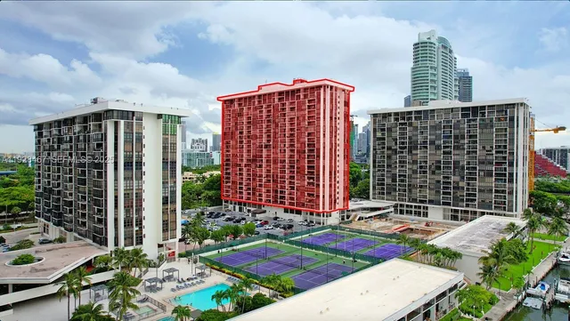 a front view of a building