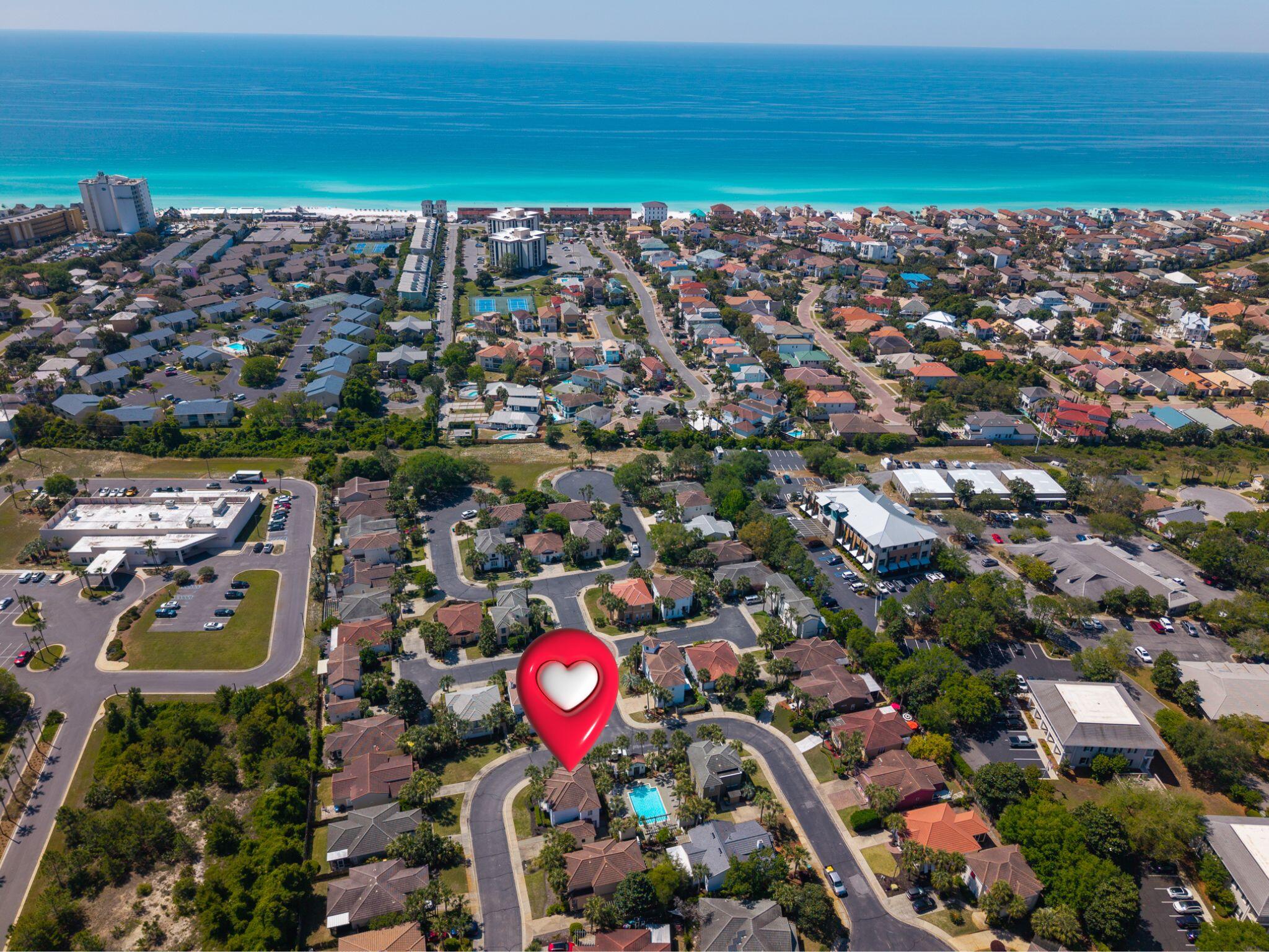 106 Tuscany Drive Destin, FL 32541 - Photo 36 of 41 a view of city and ocean