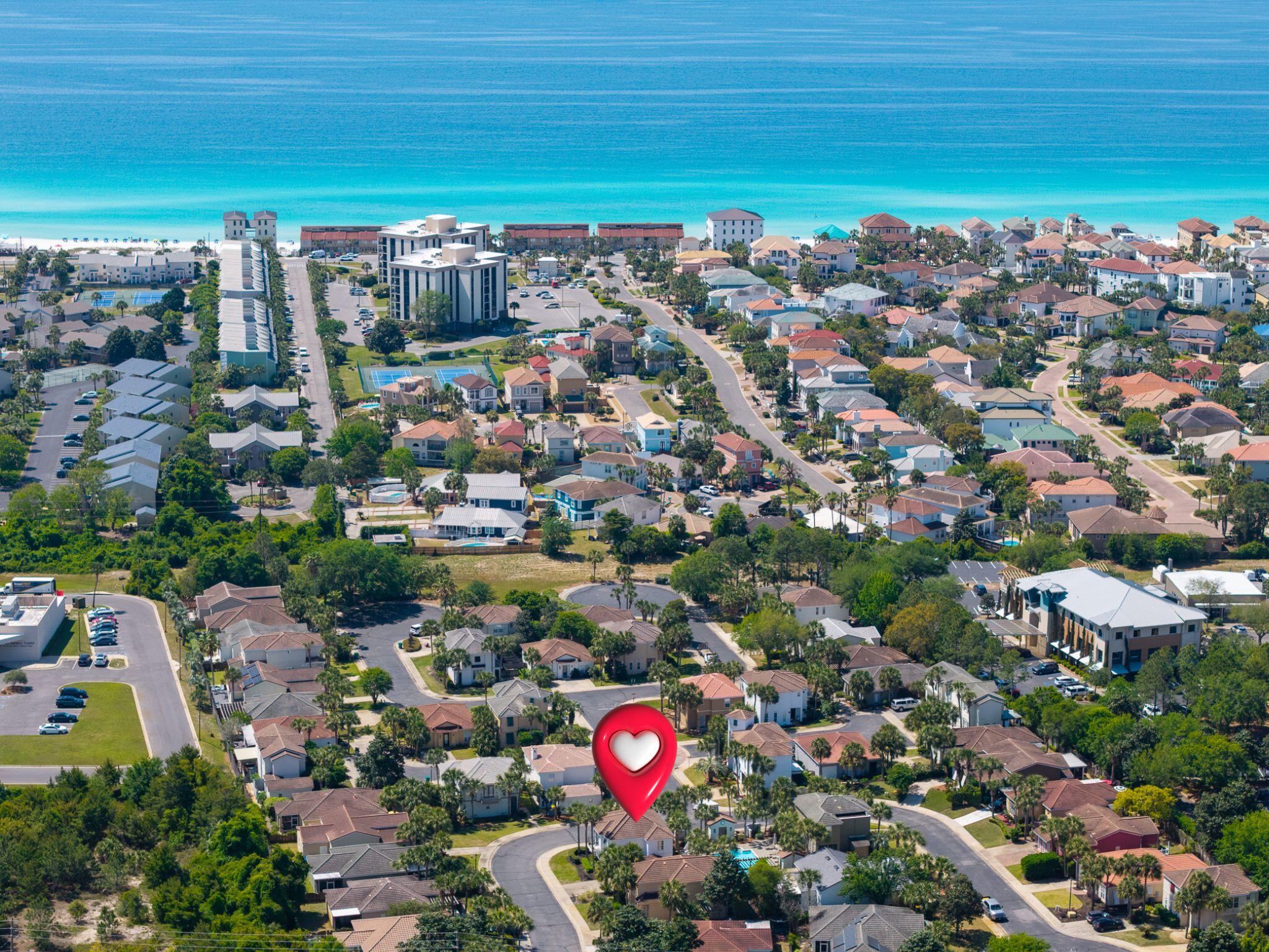106 Tuscany Drive Destin, FL 32541 - Photo 37 of 41 an aerial view of multiple house