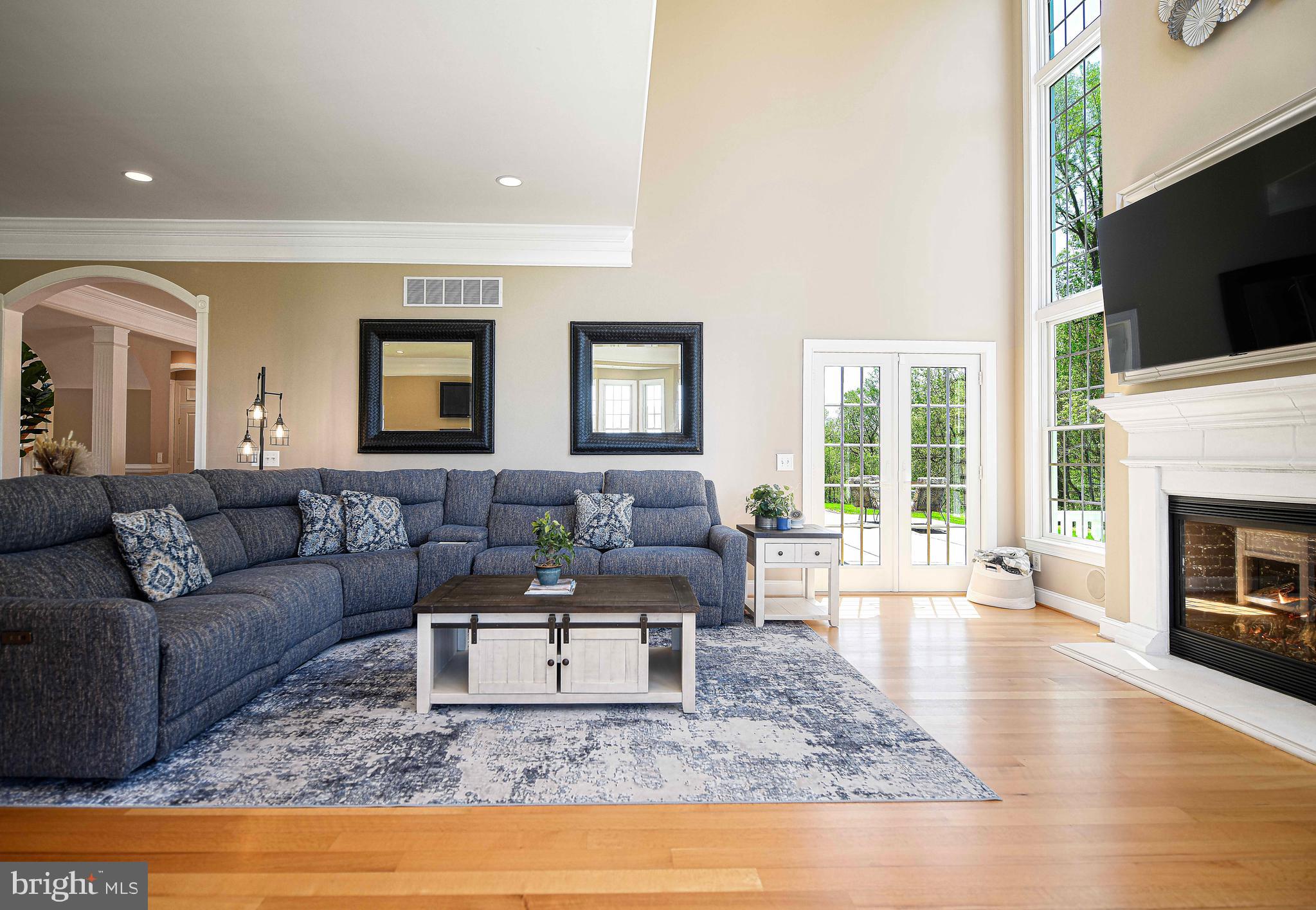 2874 Ady Road Forest Hill, MD 21050 - Photo 29 of 85 a living room with furniture fireplace and flat screen tv