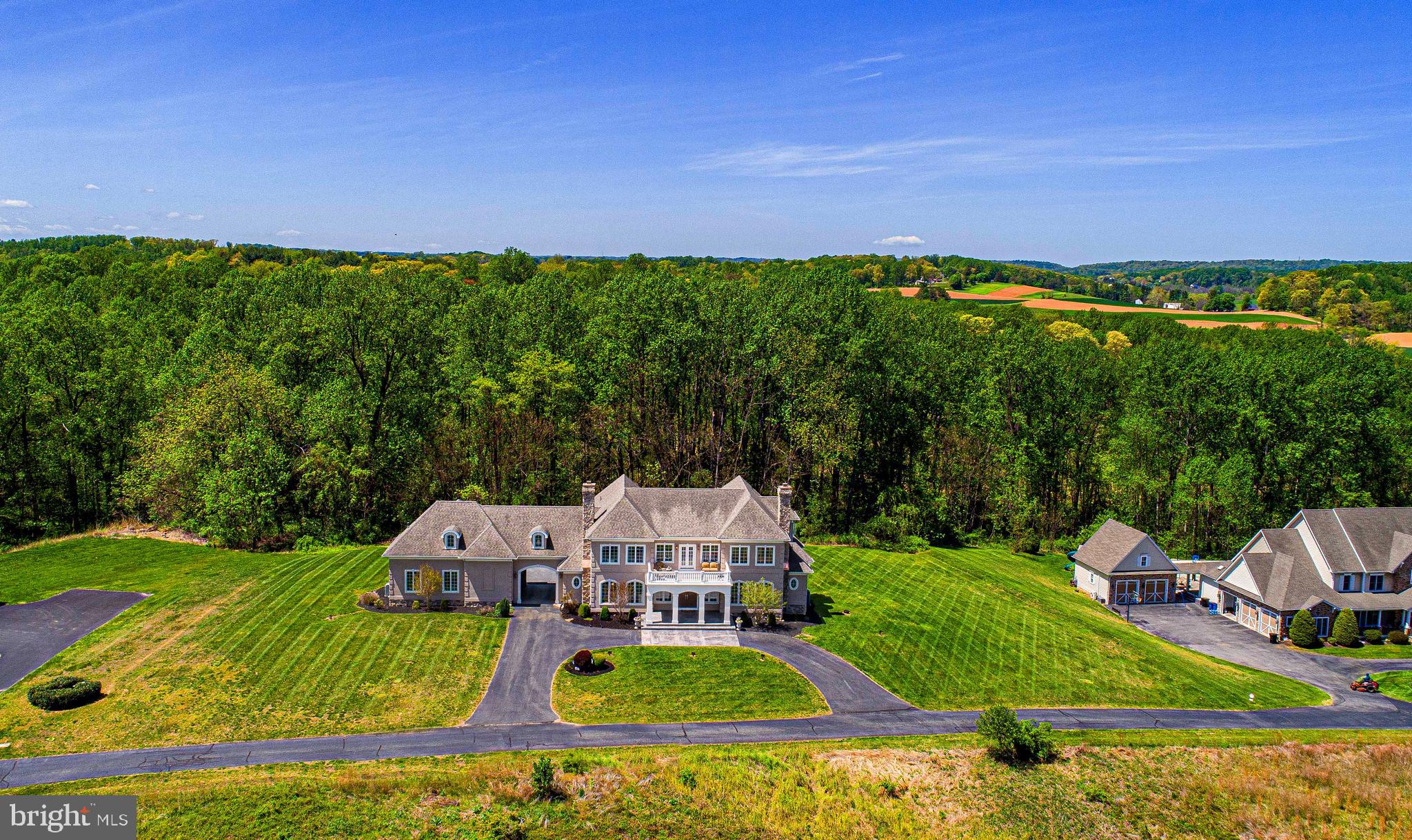 2874 Ady Road Forest Hill, MD 21050 - Photo 74 of 85 an aerial view of a house with garden space and trees all around