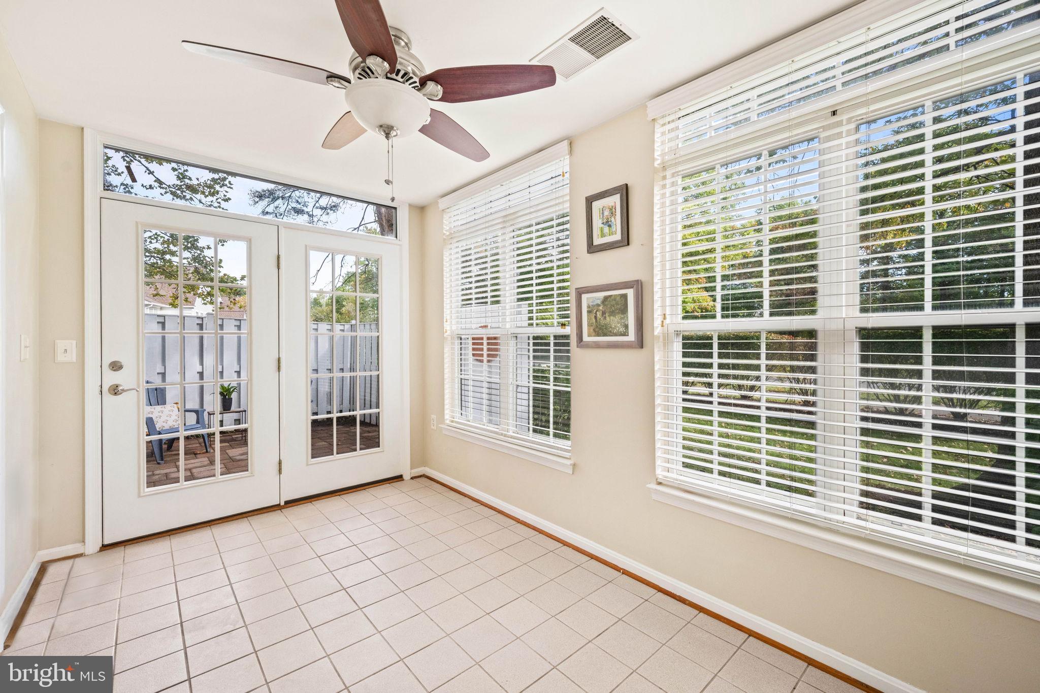 6602 Thackwell Way, Unit C Alexandria, VA 22315 - Photo 21 of 54 a view of an empty room with a window