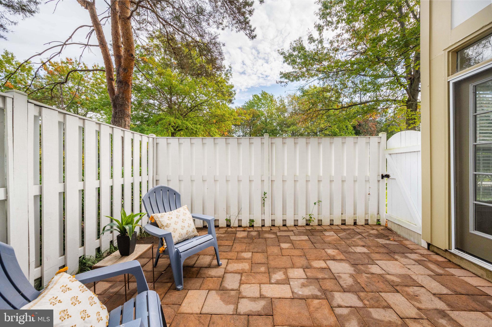 6602 Thackwell Way, Unit C Alexandria, VA 22315 - Photo 37 of 54 a view of outdoor space with seating area