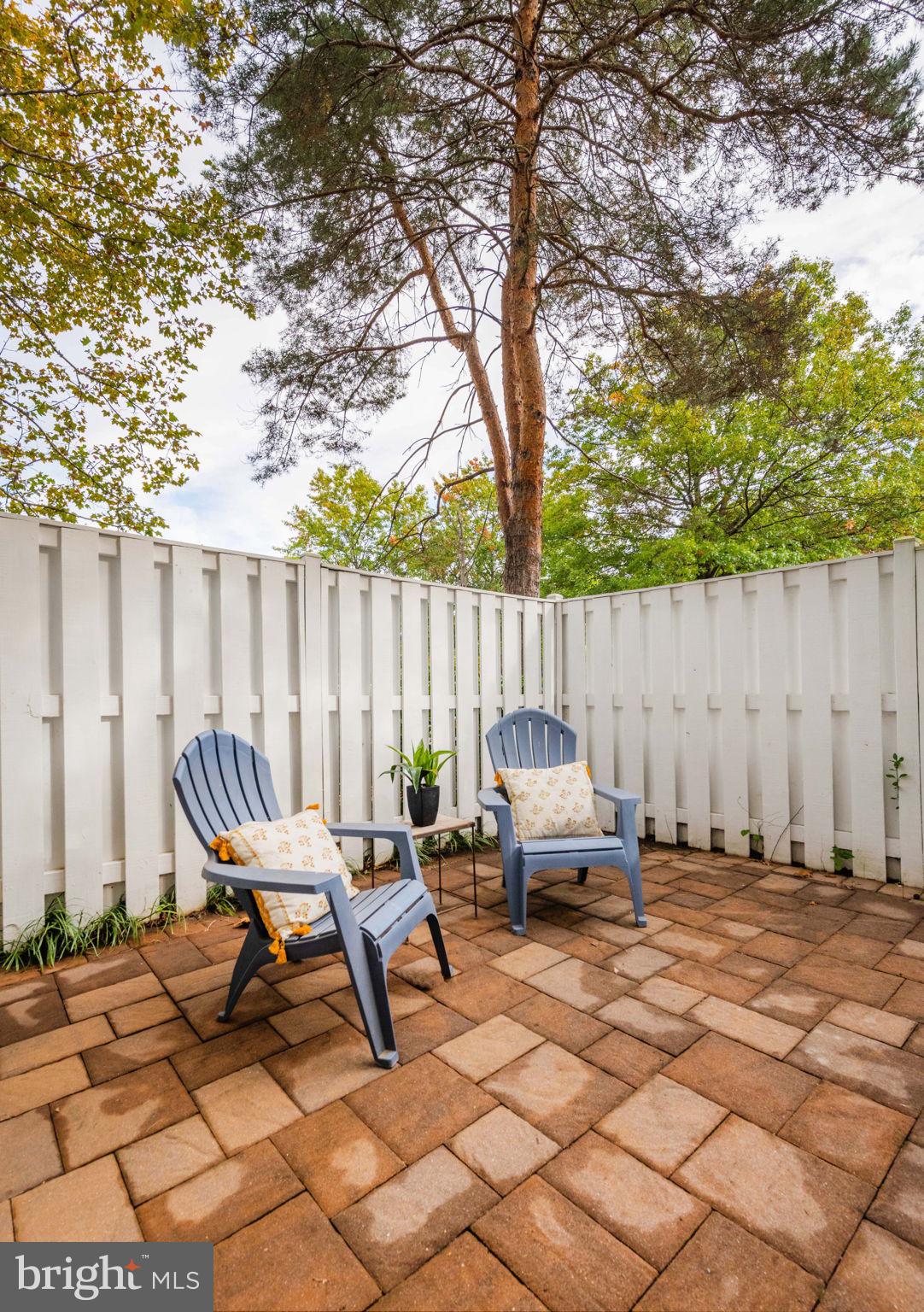6602 Thackwell Way, Unit C Alexandria, VA 22315 - Photo 38 of 54 a view of outdoor space with seating
