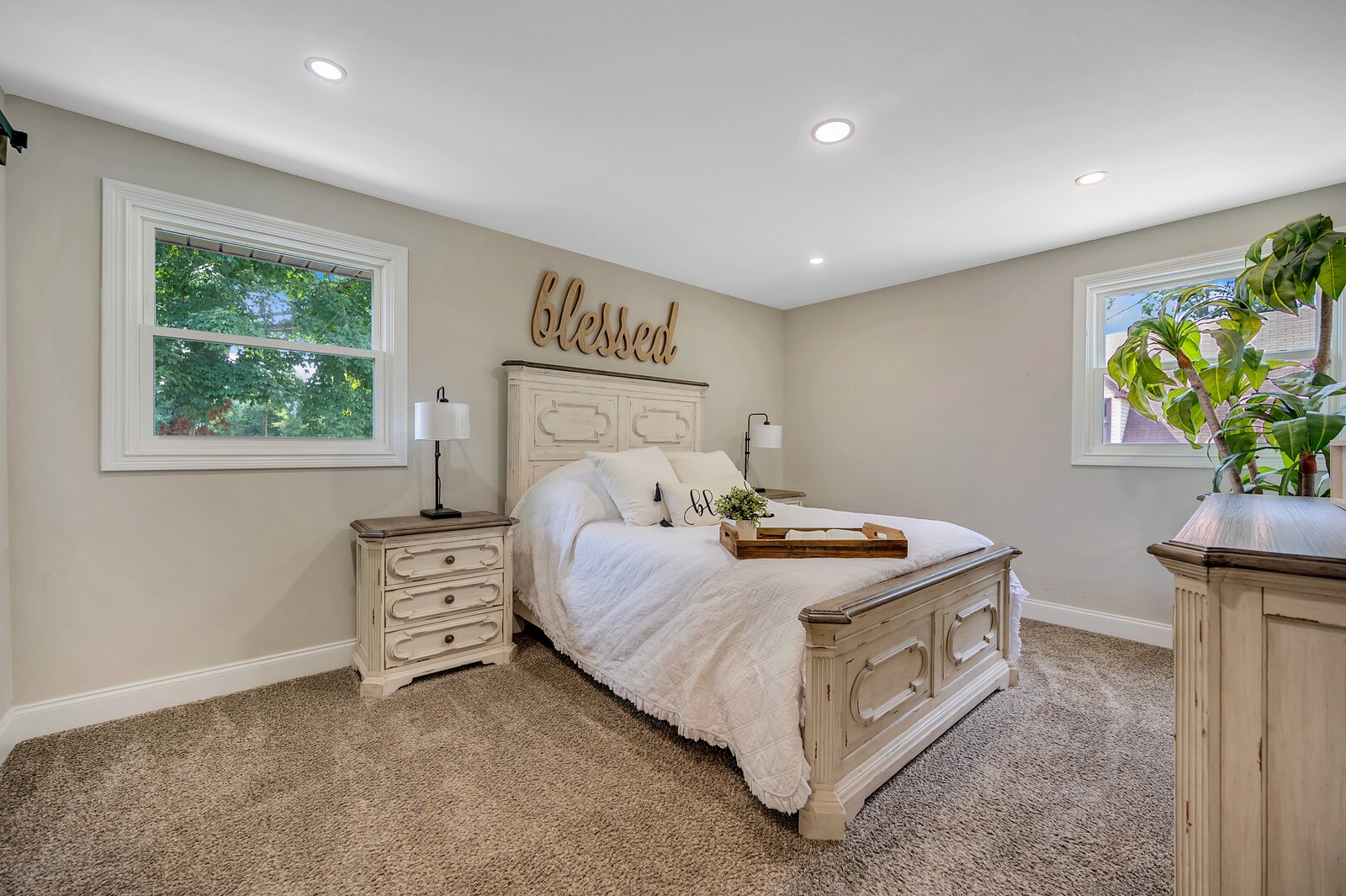 1057 Vanderbilt Road Mount Juliet, TN 37122 - Photo 28 of 39 a bed sitting in a room next to a window