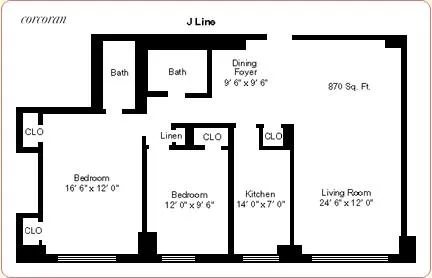 $825,000 | 195 Adams Street, Unit 8J | Downtown Brooklyn