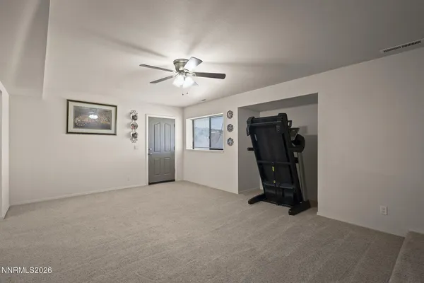 a view of empty room