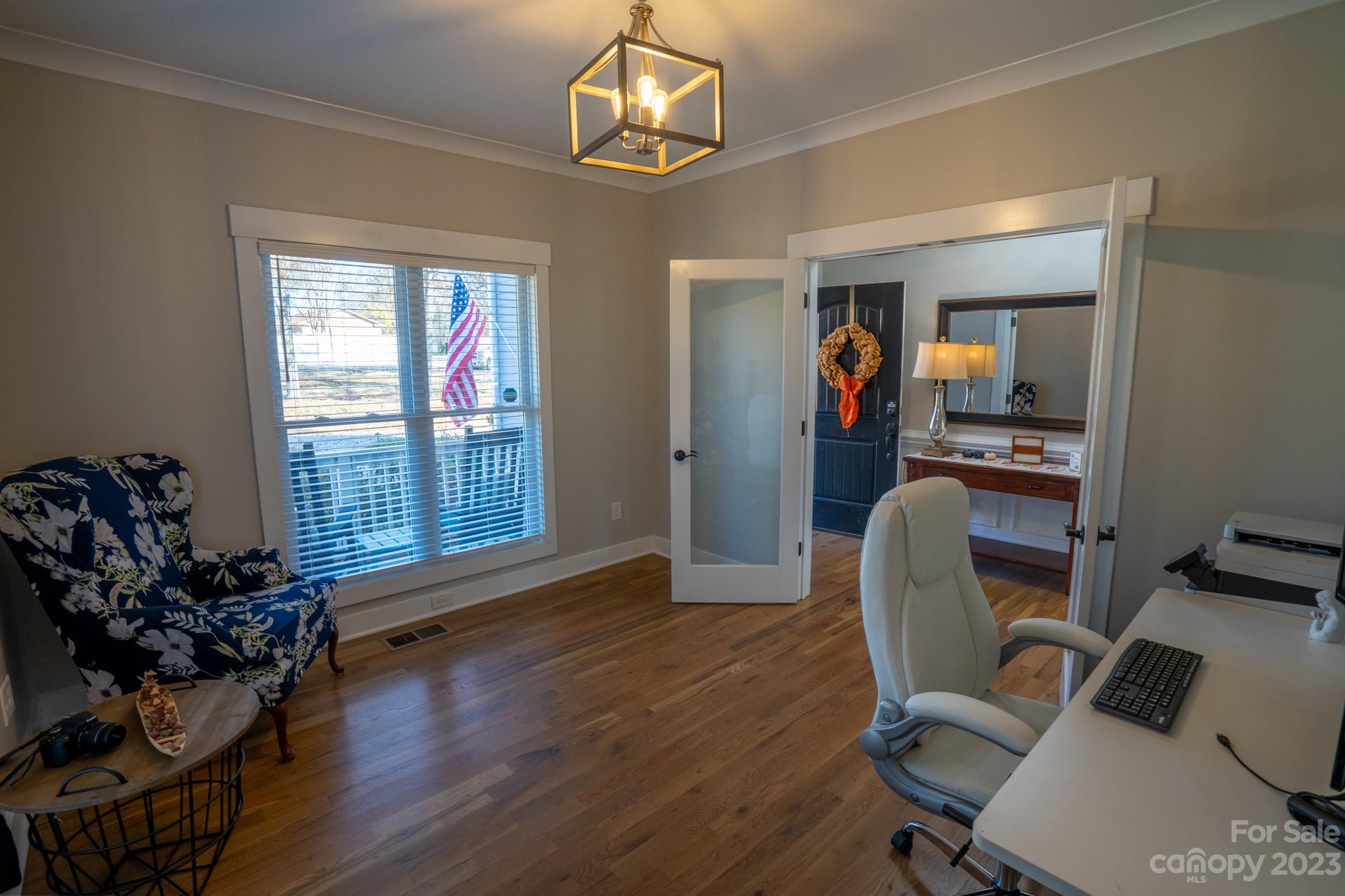 1411 Mary Ellen Drive Fort Mill, SC 29708 - Photo 14 of 37 a view of a workspace with furniture and a window