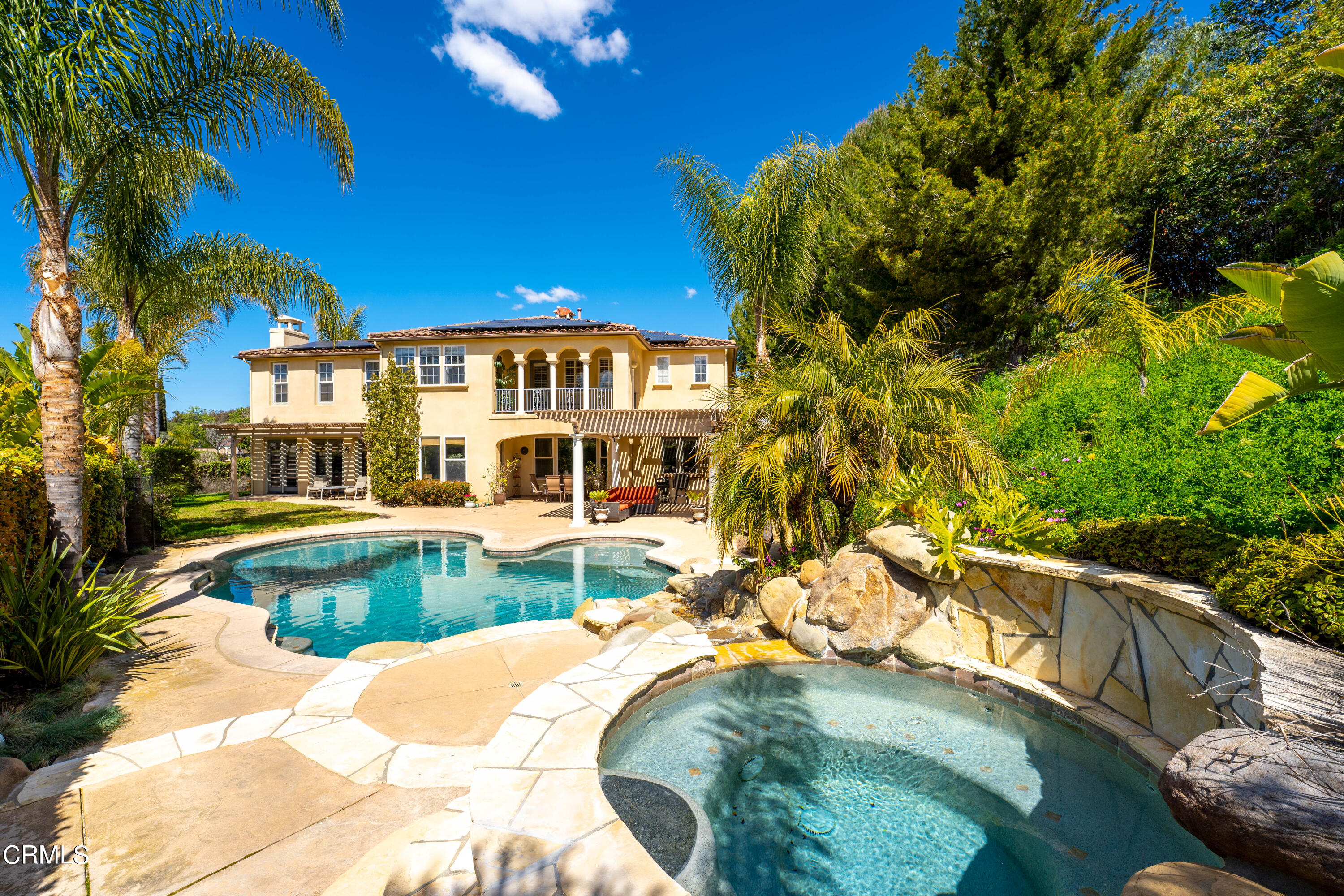 2510 Worth Way Camarillo, CA 93012 - Photo 9 of 75 a view of a house with pool plants and large trees