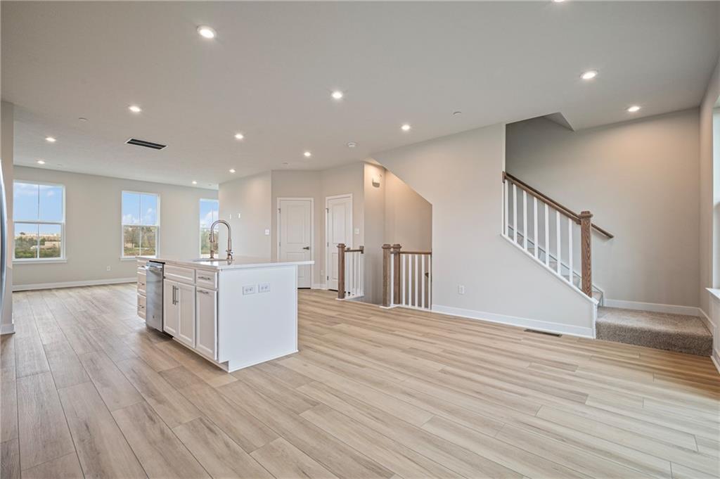 106 Scenic Ridge Drive Venetia, PA 15367 - Photo 19 of 32 a view of kitchen and kitchen with furniture wooden floor