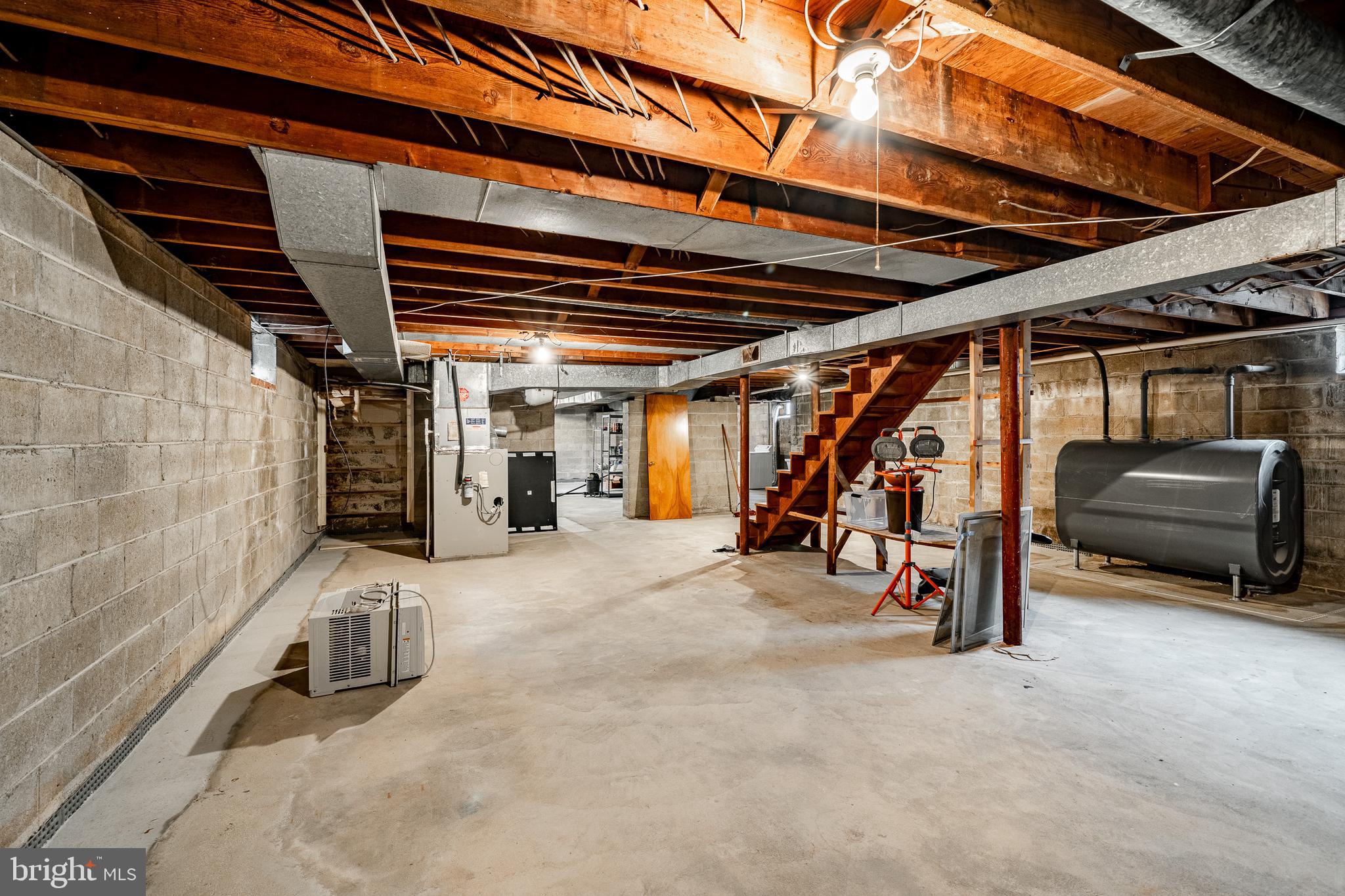 216 North Star Road Newark, DE 19711 - Photo 34 of 49 Full unfinished basement
