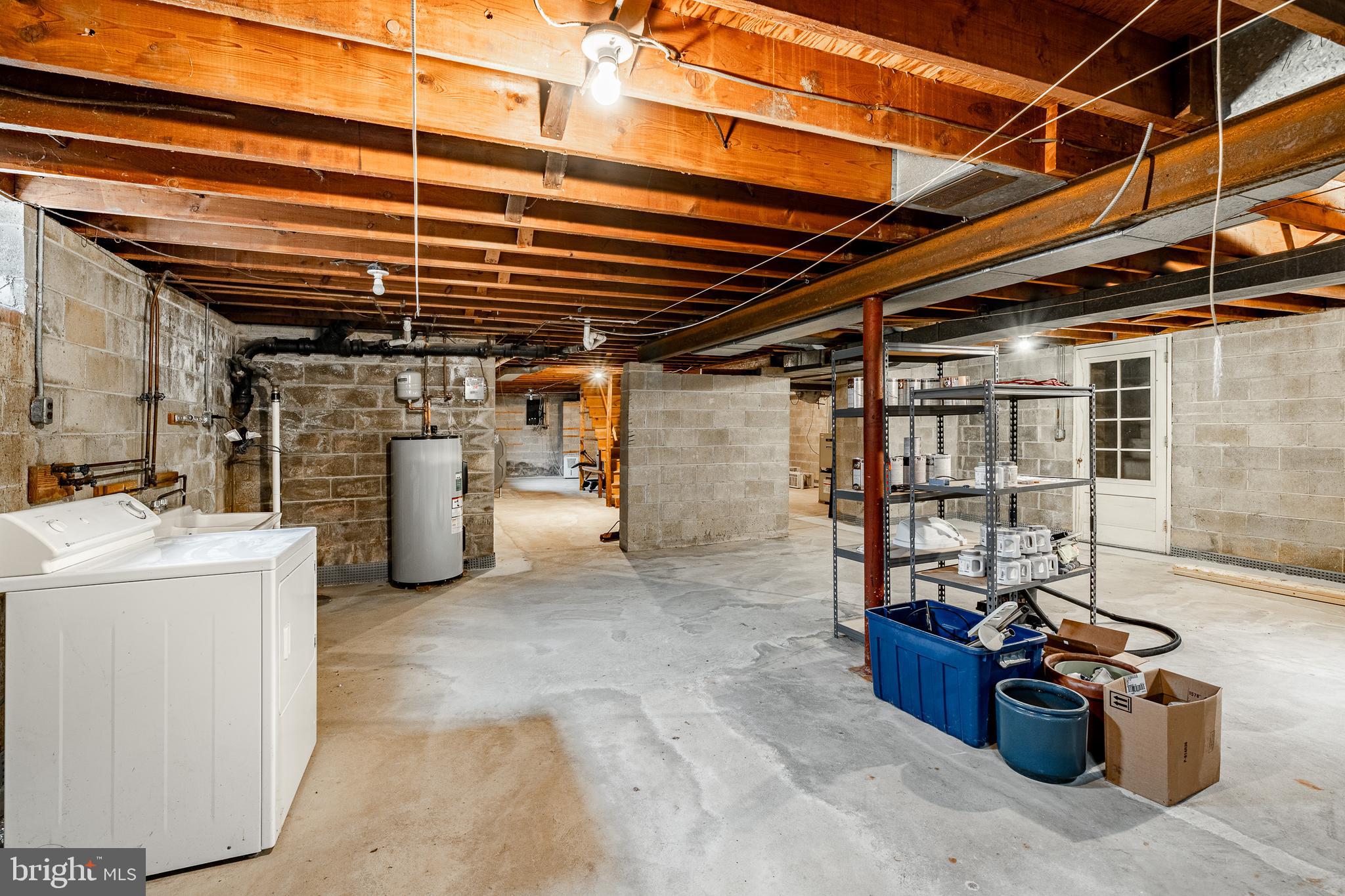 216 North Star Road Newark, DE 19711 - Photo 36 of 49 Full unfinished basement