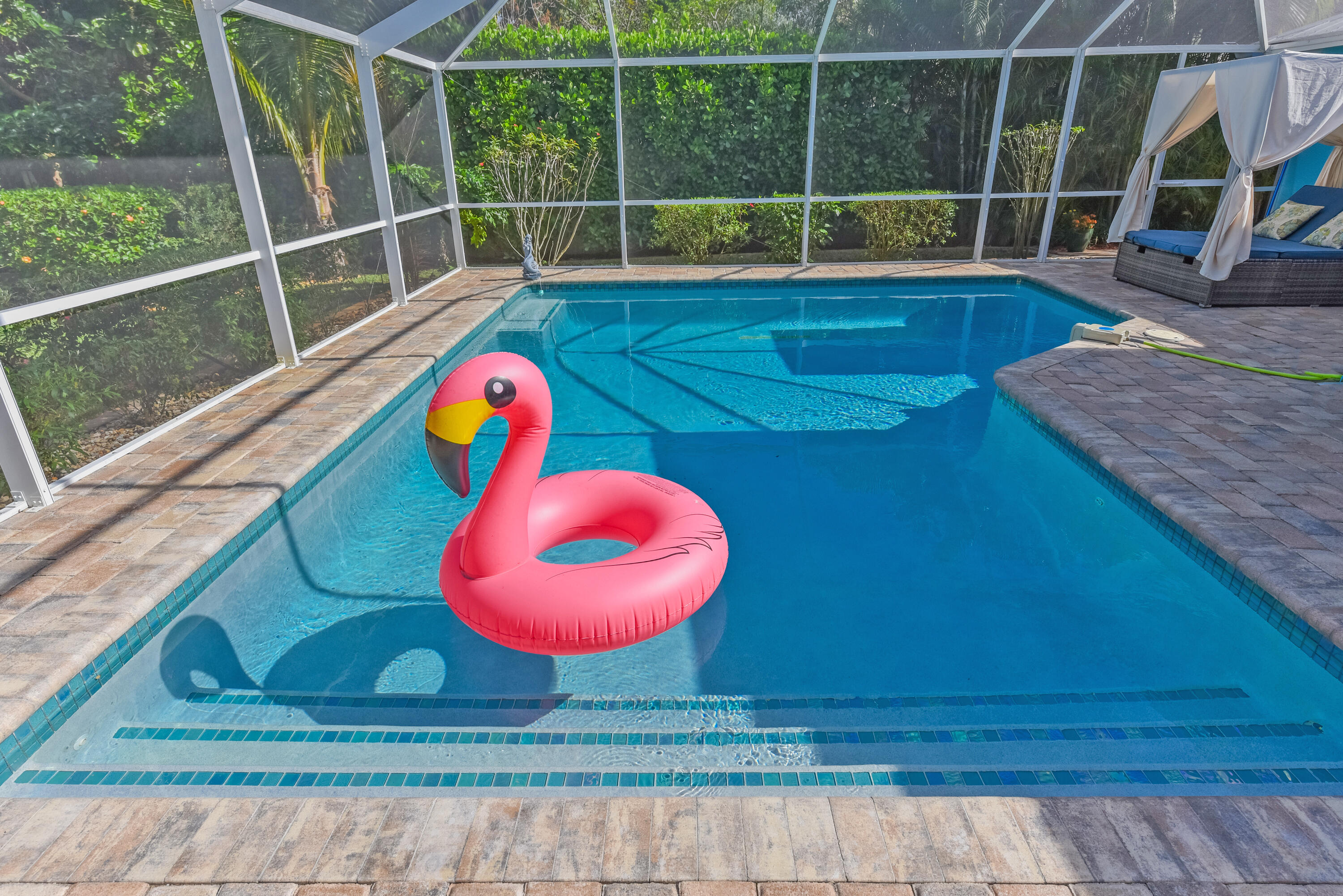 4891 Southeast Pompano Terrace Stuart, FL 34997 - Photo 11 of 57 Concrete pool 2021