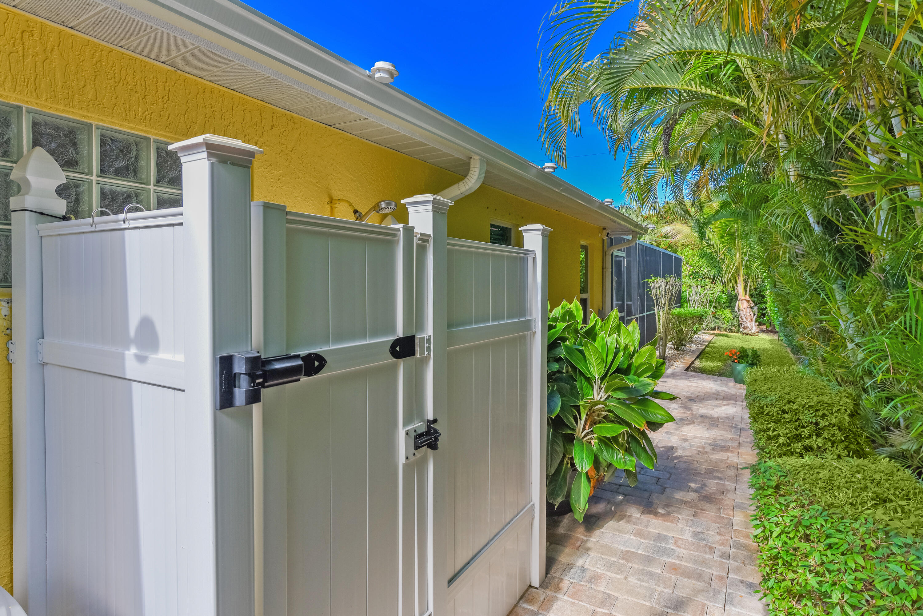 4891 Southeast Pompano Terrace Stuart, FL 34997 - Photo 14 of 57 Private outdoor shower