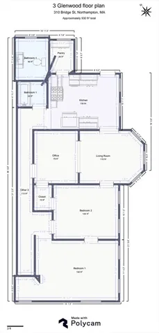 $1,800 | 3 Glenwood Avenue, Unit 3, Northampton, MA 01060