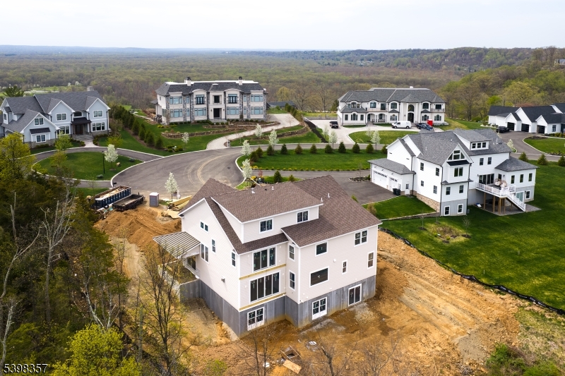 44 Roome Road Montville, NJ 07082 - Photo 5 of 9 aerial view of a house with a garden