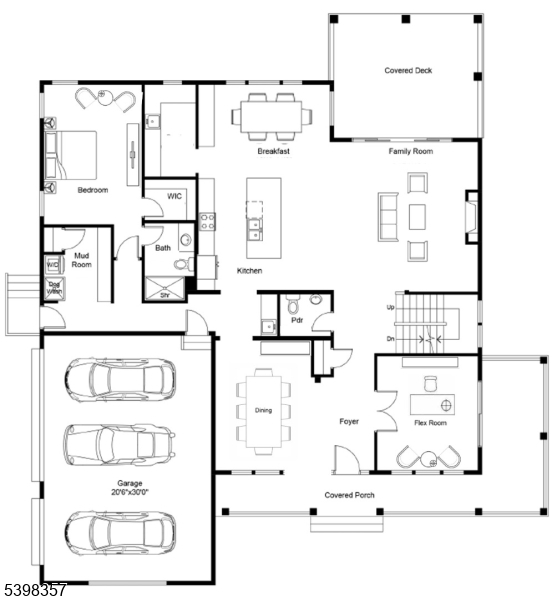 44 Roome Road Montville, NJ 07082 - Photo 6 of 9 a black and white photo of a