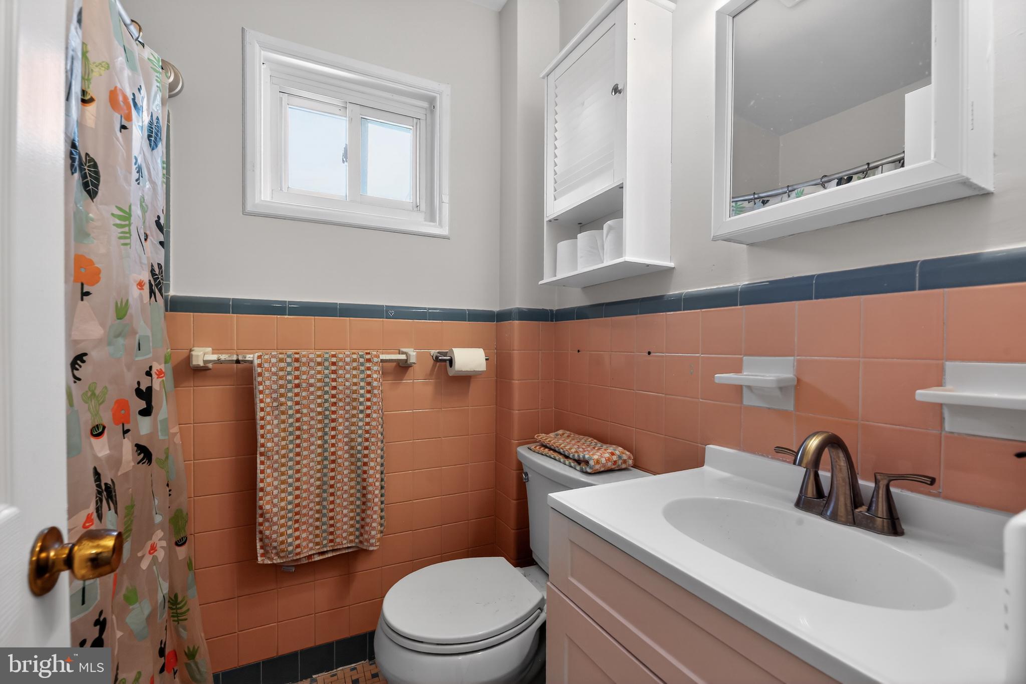 504 Louise Road Glenside, PA 19038 - Photo 24 of 41 Charming pastel bathroom.
