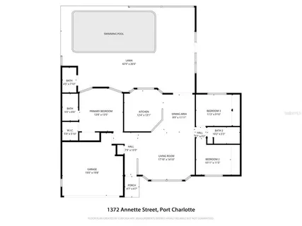 $275,000 | 1372 Annette Street, Port Charlotte, FL 33980
