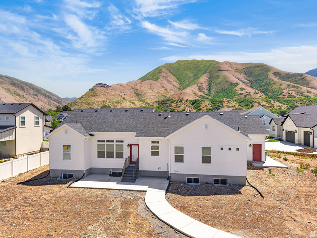 1257 North 1350th Street East Mapleton, UT 84664 - Photo 43 of 45 Closer view of the back of the house