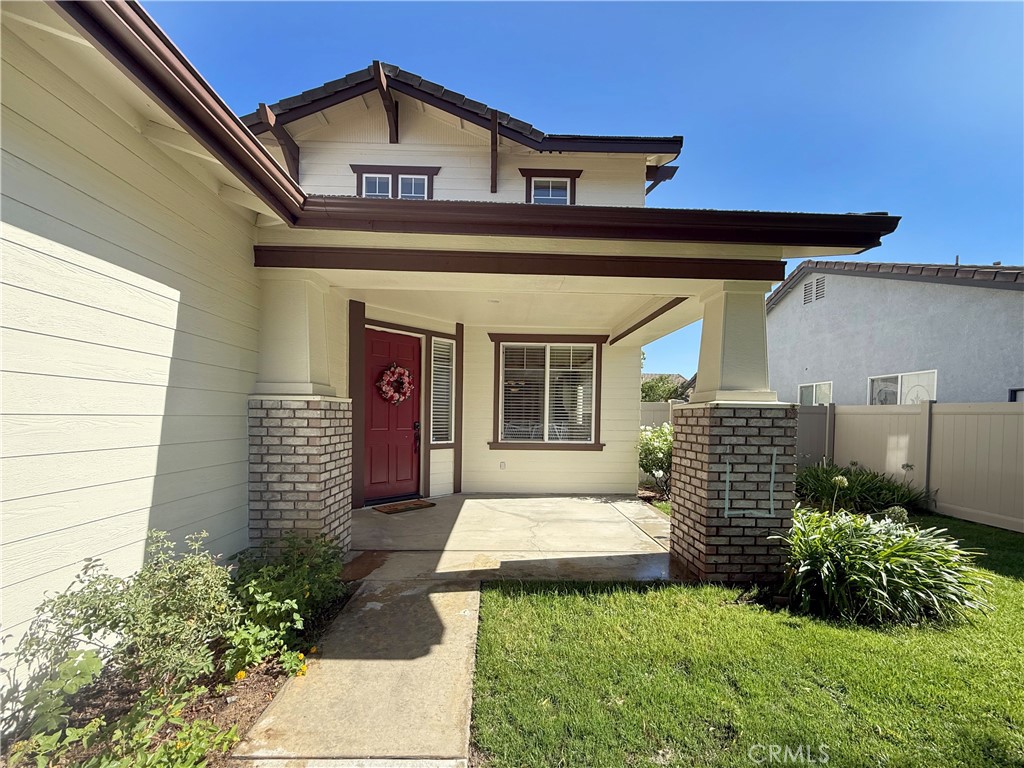23964 Old Pomegranate Road Yorba Linda, CA 92887 - Photo 29 of 30 a front view of a house with garden