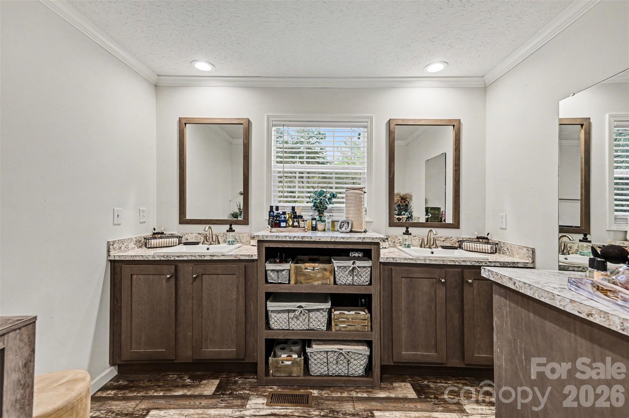 420 Hoffman Road Lincolnton, NC 28092 - Photo 19 of 25 a view of a kitchen with granite countertop a sink and cabinets