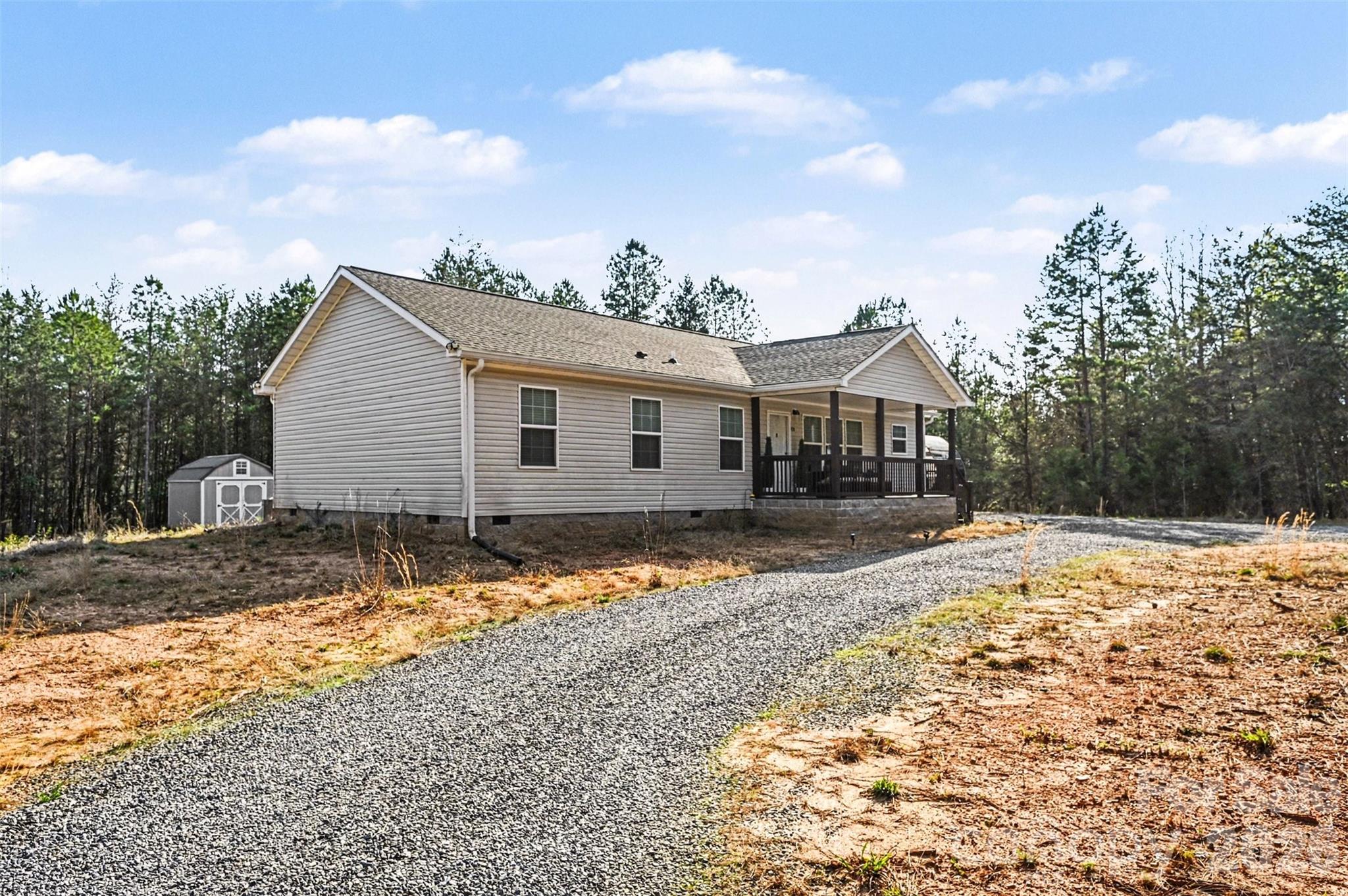 420 Hoffman Road Lincolnton, NC 28092 - Photo 24 of 25 a front view of house with yard