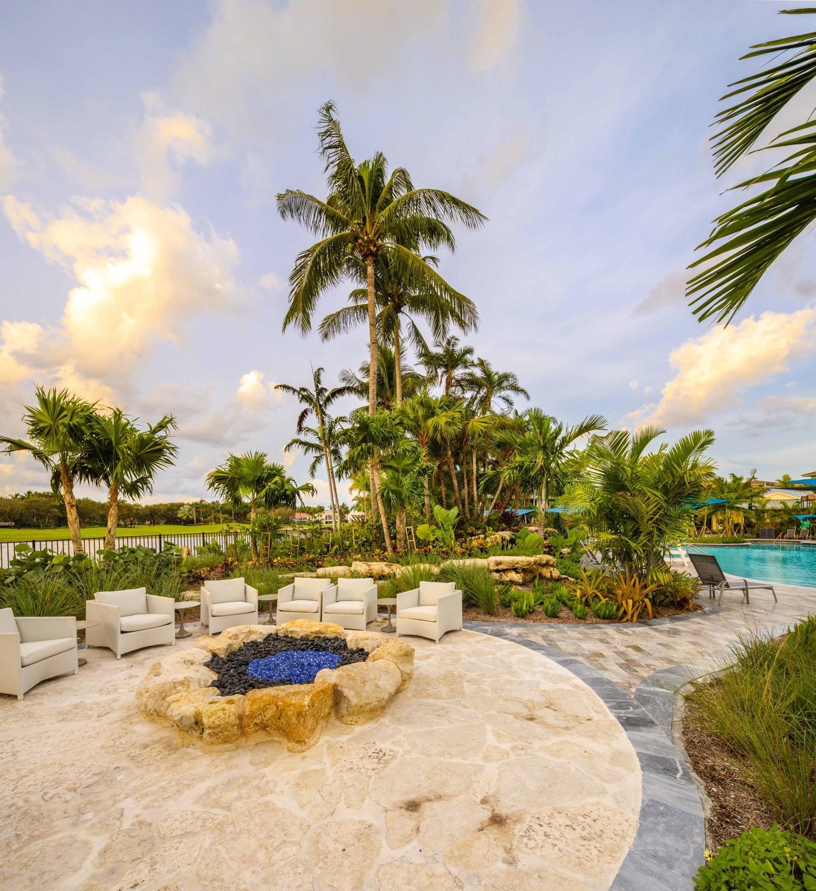 4262 Northwest 65th Place Boca Raton, FL 33496 - Photo 56 of 69 Sit Around The Fire Pit
