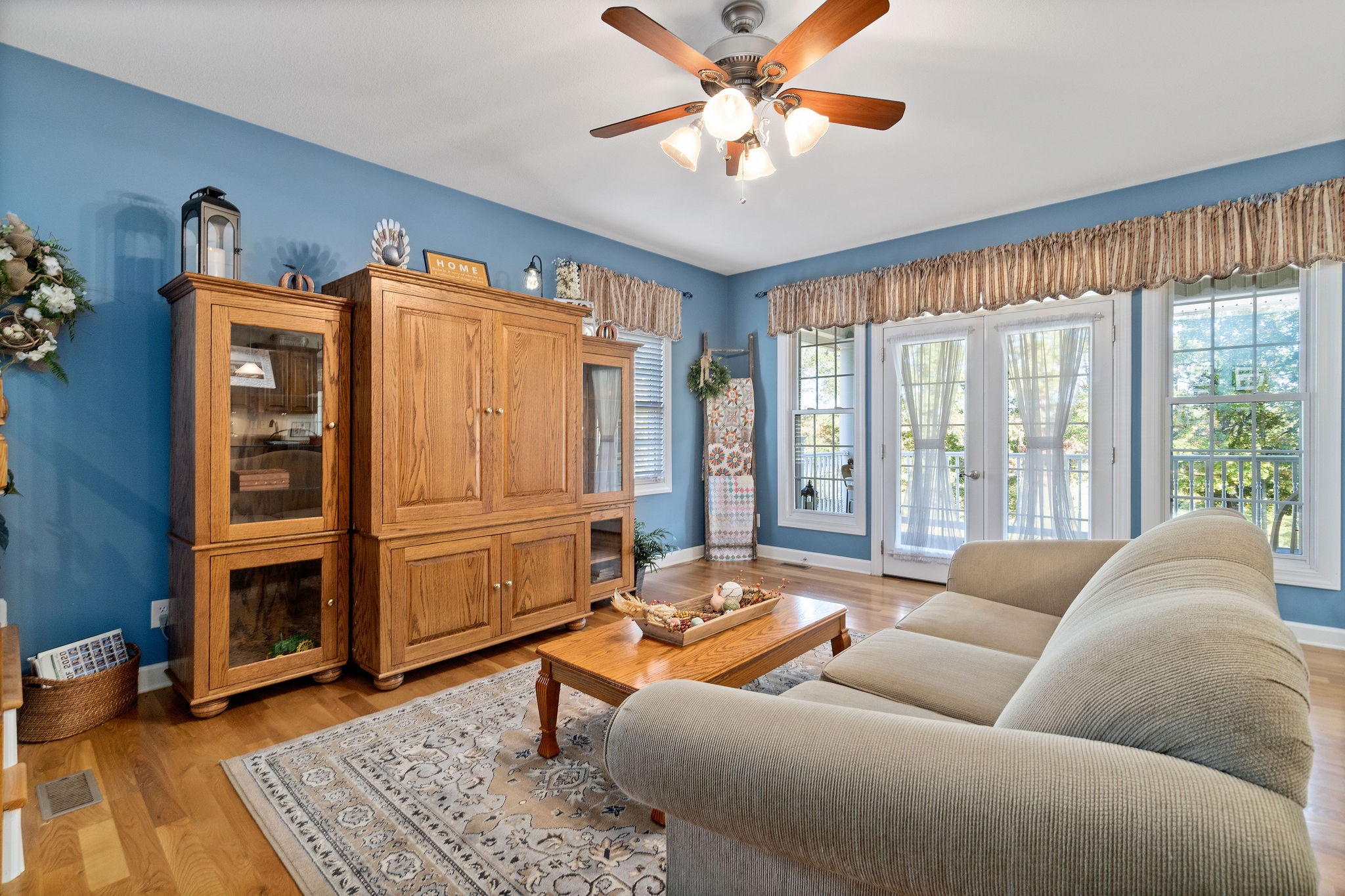 1488 Cooley Ford Road Tennessee Ridge, TN 37178 - Photo 16 of 46 a living room with furniture and a large window