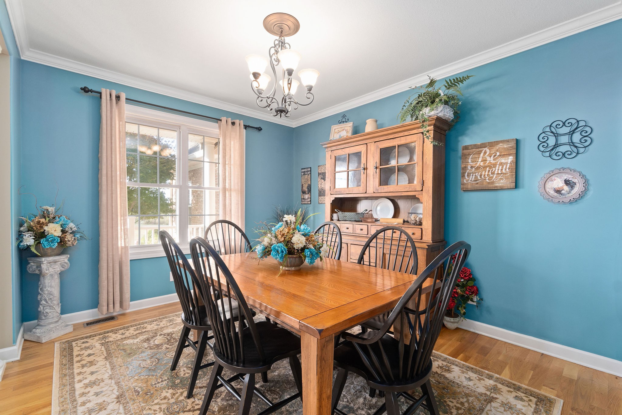 1488 Cooley Ford Road Tennessee Ridge, TN 37178 - Photo 17 of 46 a view of a dining room with furniture window and outside view