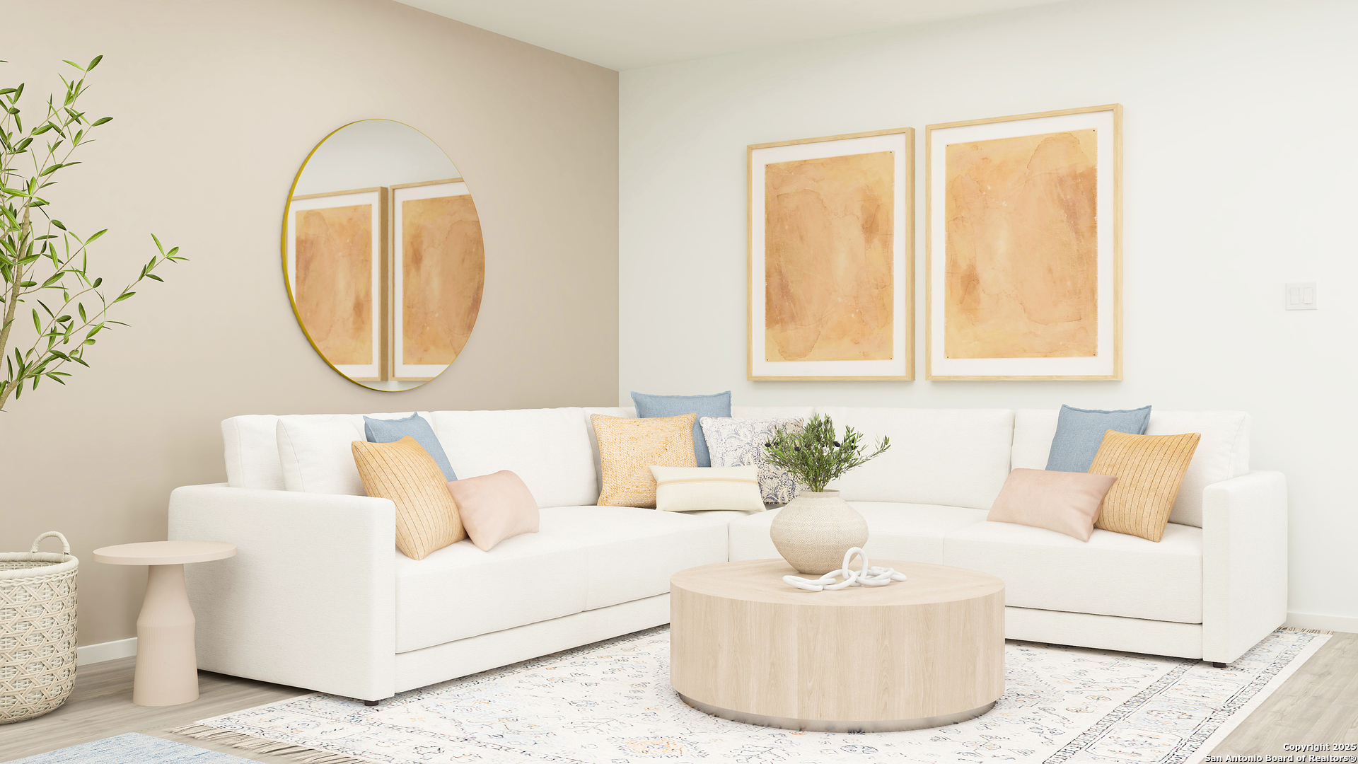 1918 Winged Rose Converse, TX 78109 - Photo 3 of 26 a living room with furniture and a mirror