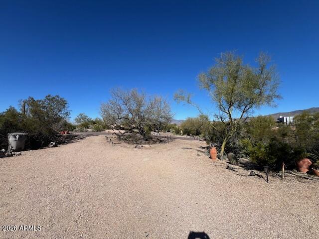 7707 East Primrose Path Carefree, AZ 85377 - Photo 31 of 42 a view of a backyard of a house