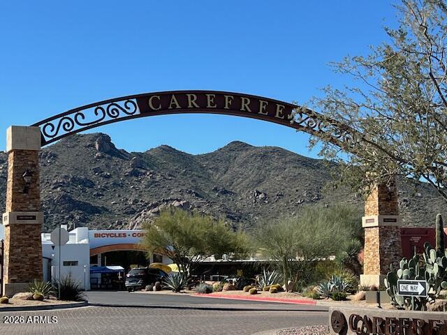 7707 East Primrose Path Carefree, AZ 85377 - Photo 40 of 42 a view of a street sign