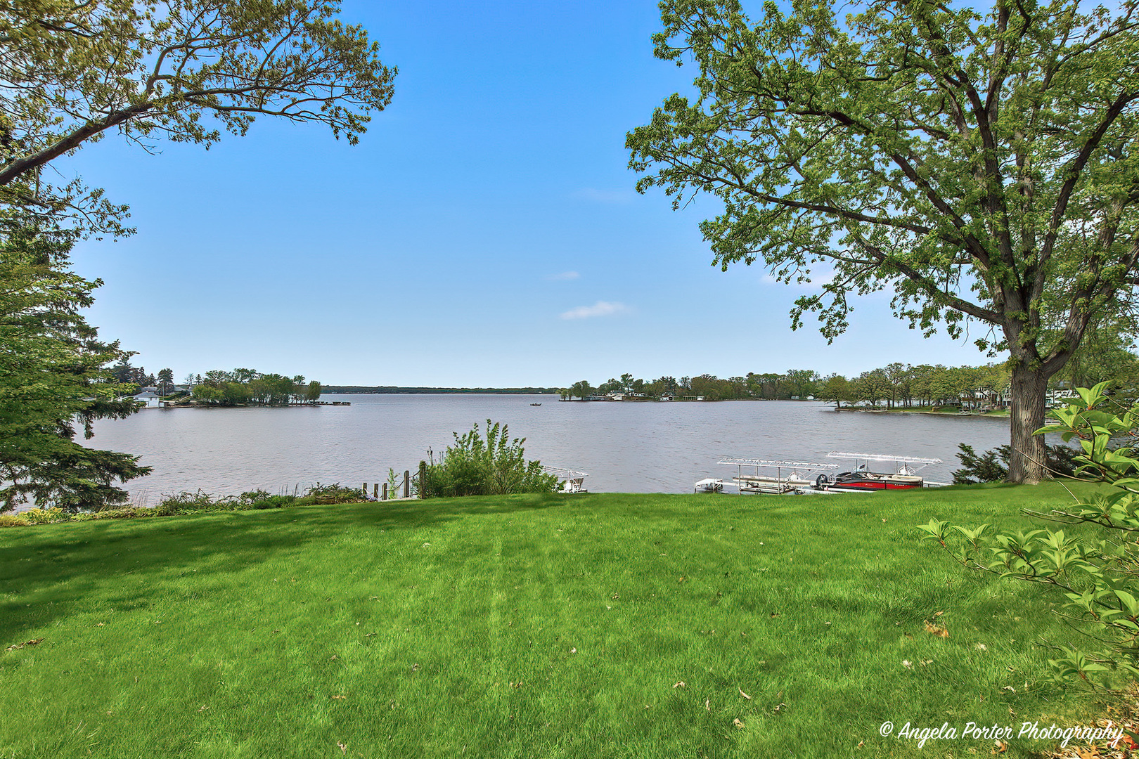 35166 Lake Shore Road Ingleside, IL 60041 - Photo 32 of 39 a yard with lake view