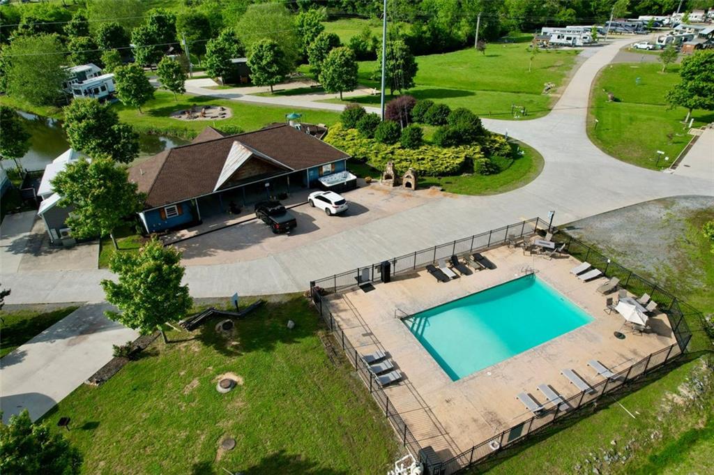 33 Mountain Meadows Circle Morganton, GA 30560 - Photo 19 of 35 an aerial view of a house
