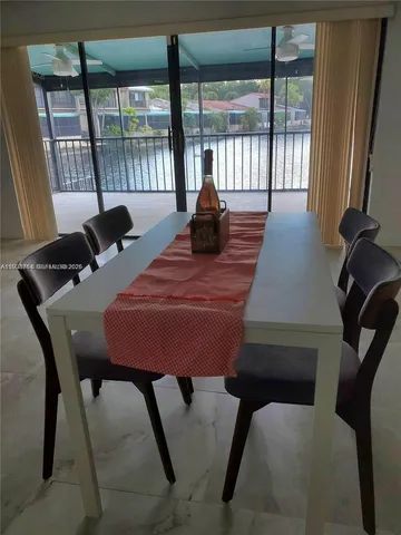 a room with furniture and a window