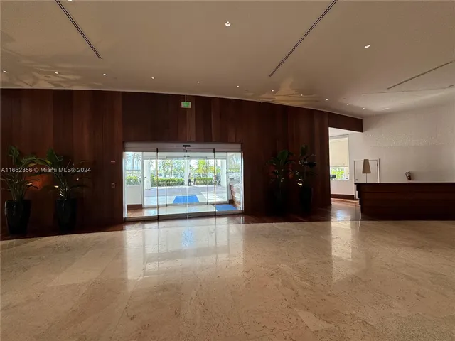 a view of three palm trees