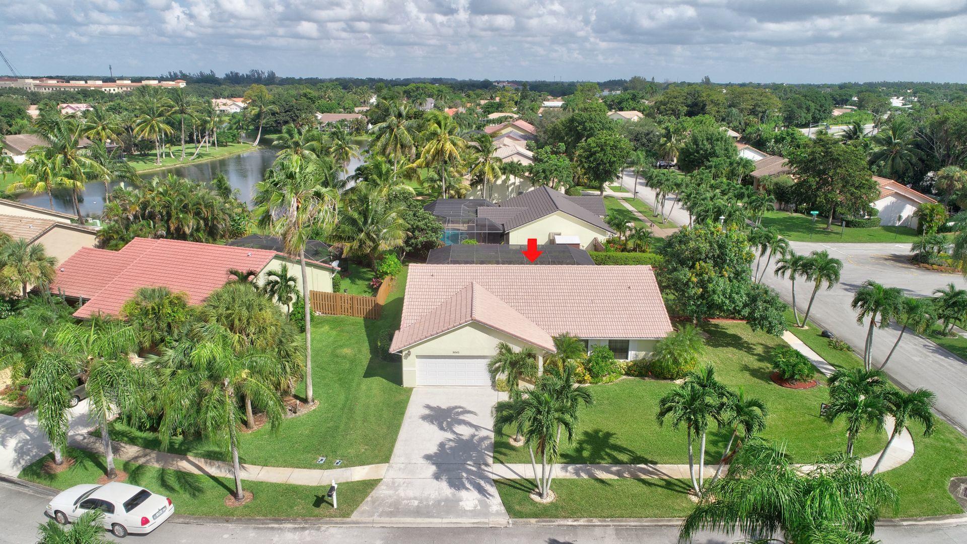 9045 Red Oak Lane Boca Raton, FL 33428 - Photo 1 of 21 House & Lake