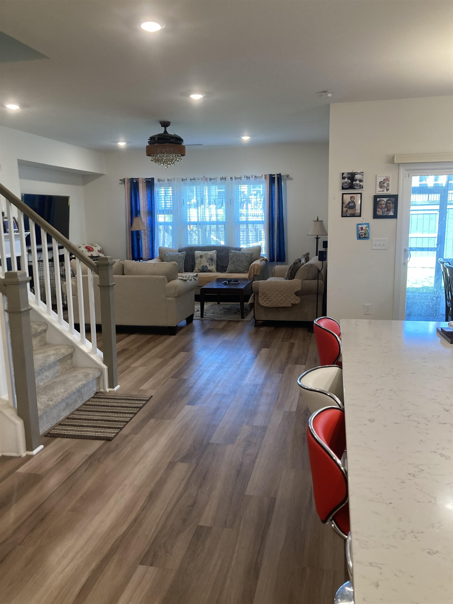3514 Barn Road Apex, NC 27502 - Photo 49 of 53 a living room with furniture and wooden floor