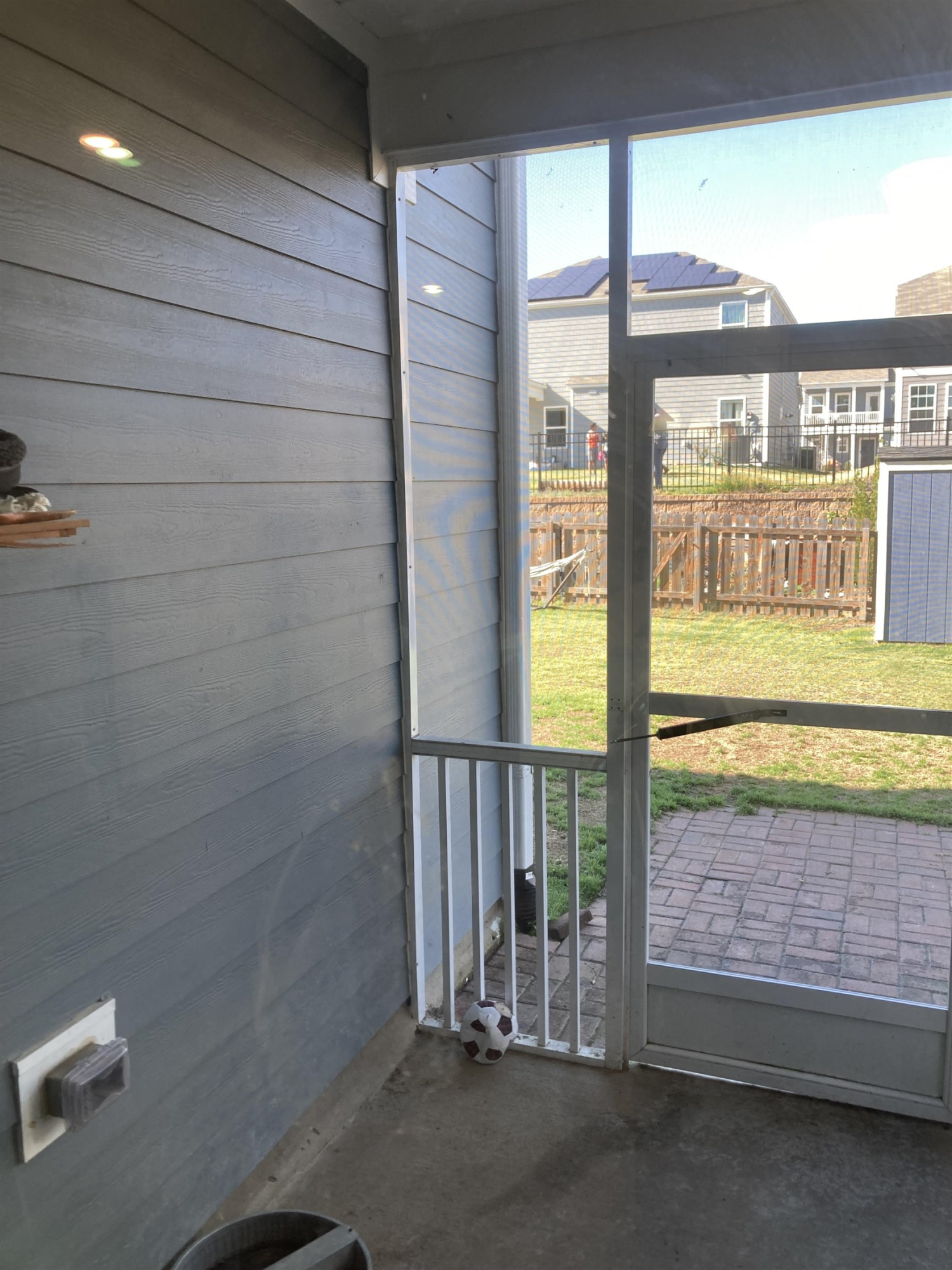 3514 Barn Road Apex, NC 27502 - Photo 53 of 53 a view of a porch with a door