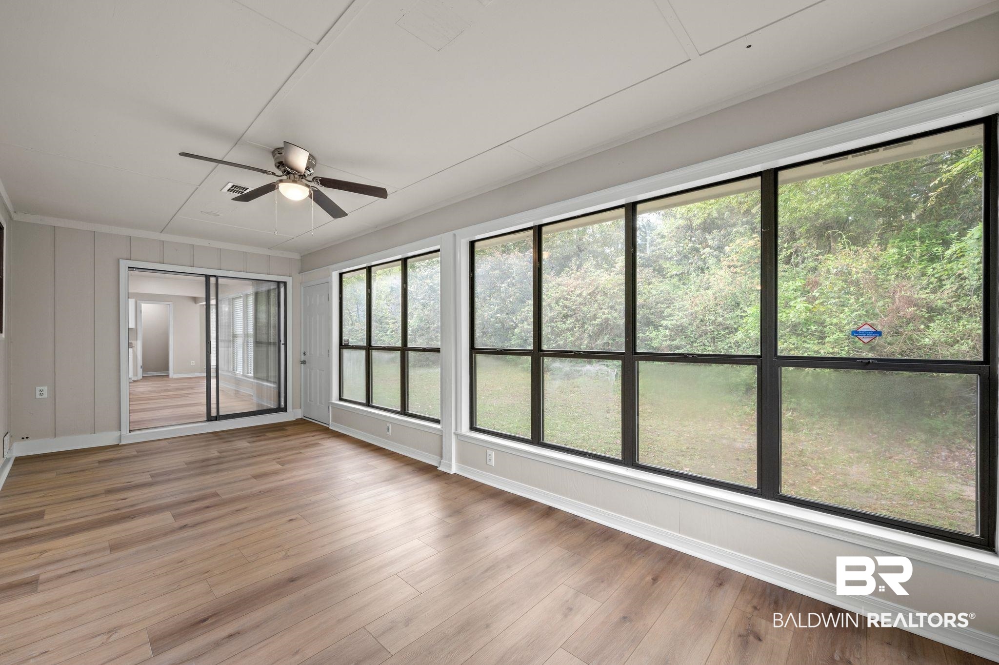 105 South Windgate Circle Daphne, AL 36526 - Photo 15 of 37 Unfurnished sunroom with ceiling fan