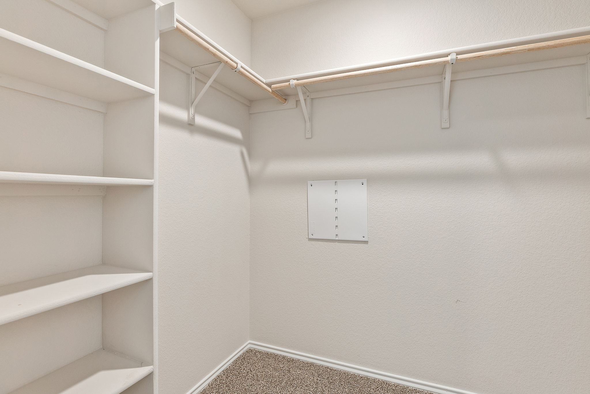 1702 Miller Terrace Lockhart, TX 78644 - Photo 11 of 21 a view of small space with racks on the wall